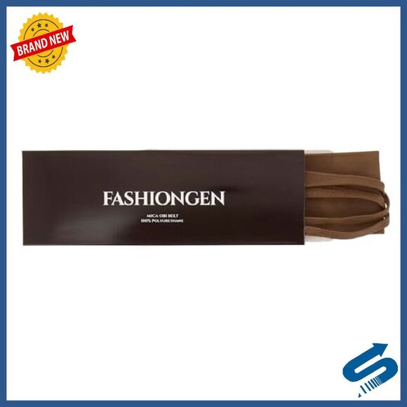 Wide Waist Belt - 3.5 Inch Obi Style, Polyurethane Leatherette, S-M main image 4